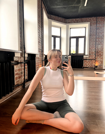 Даша пробует<br> пилатес по fitmost